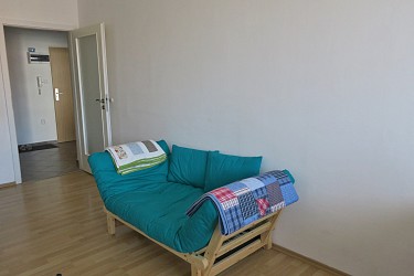 Prodej bytu 2+kk s balkonem v Brně-Králově Poli, možnost garáže