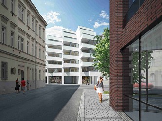 Prodej novostavby ateliéru 1+kk, Mlýnská