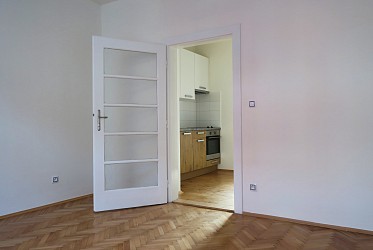 Byt 1+1 s balkonem Brno Kořenského