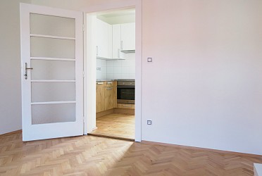 Byt 1+1 na ulici Kořenského Řečkovice