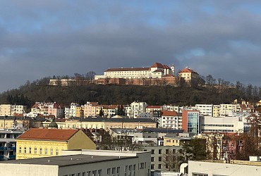 výhled na hrad Špilberk