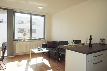 Pronájem zařízeného bytu 2+kk v centru Brna