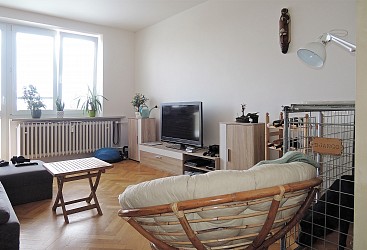 Pronájem bytu 2+1 s balkonem, Královo Pole