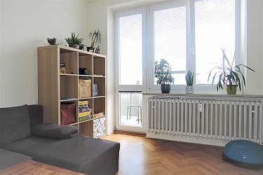 Pronájem bytu 2+1 s balkonem, Královo Pole