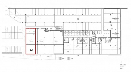 Prodej novostavby komerčního prostor 149 m2, Polyfunkční dům Letná