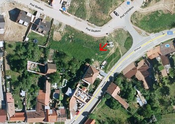 Prodej stavebního pozemku 1110 m2, Ochoz u Brna