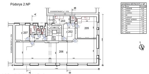 Pronájem kancelářských prostor 130m2, Žabovřesky, Kameníčkova