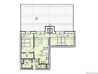 Prodej bytu 3+kk s terasou ve výstavbě v Brně - Kníničkách