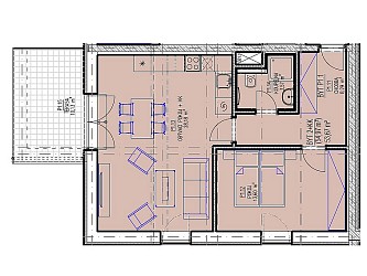 Prodej bytu 2+kk s terasou ve výstavbě v Brně - Kníničkách