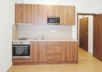 Pronájem nezařízeného bytu 1+kk 38m2 s balkonem Brno