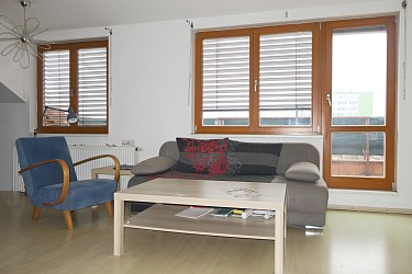 Prodej bytu 2+kk s galerií v Brně na ulici Dřevařská