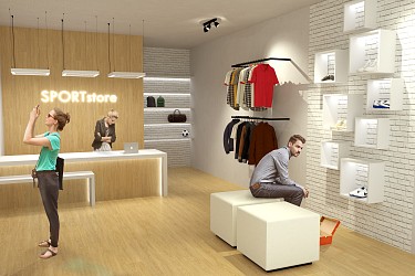 Pronájem obchodního prostoru 40,7m2 Brno Mlýnská