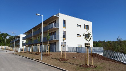 Pronájem novostavby bytu 2+kk s parkovacím stáním, Sadová
