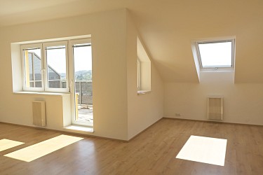 Pronájem bytu 2+kk s terasou v Brně - Řečkovicích