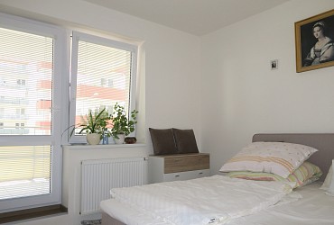 Prodej cihlového bytu 2+kk s velkou lodžií v Brně - Bystrci