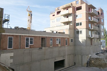 Výstavba bytu 2+kk s terasou v Brně - Bystrci