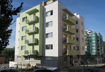 Výstavba bytu 2+kk s terasou v Brně - Bystrci