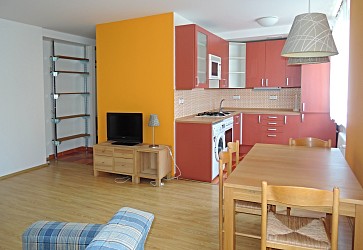 Pronájem zařízeného bytu 2+kk na Dřevařské