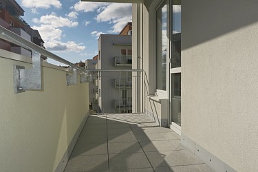 Pronájem bytu 2+kk s balkonem v Brně - Kamechách