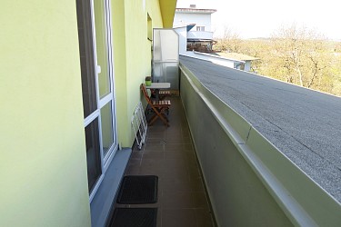 Pronájem zařízeného bytu 2+kk s balkonem v Brně