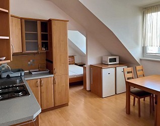 Pronájem zařízeného bytu 2+kk s balkonem v Brně