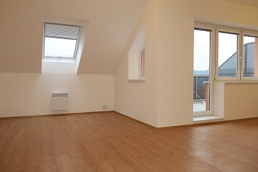 Pronájem cihlového bytu 2+kk s terasou v Brně - Řečkovicích