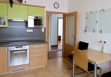 Pronájem zařízeného bytu 2+kk 42m2 Brno Husovice