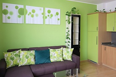 Pronájem zařízeného bytu 2+kk 42m2 Brno Husovice