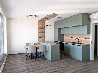 Pronájem novostavby bytu 3+kk, Rybářská