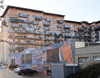 Prodej cihlového bytu 2+kk s terasou, Líšeň