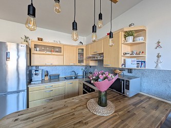 Prodej cihlového bytu 2+kk s terasou, Líšeň