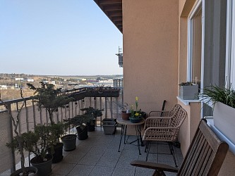 Prodej cihlového bytu 2+kk s terasou, Líšeň