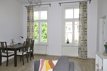 Pronájem cihlového bytu 2+kk v Brně na ulici Kabátníkova