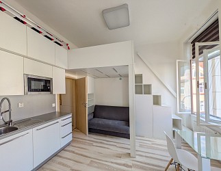 Pronájem bytu 1+kk, Černá Pole