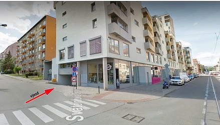 Pronájem parkovacího stání v Brně - Králově Poli
