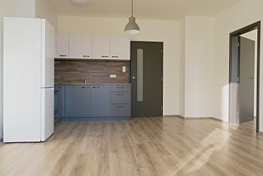 Pronájem cihlového bytu 2+kk s balkonem v Brně Bystrci