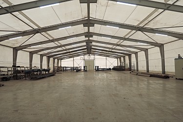 Komerční areál pro výrobu a skladování v Šakvicích