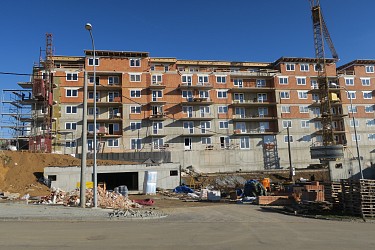 Výstavba bytů 3+kk s balkonem v Brně - Bystrci