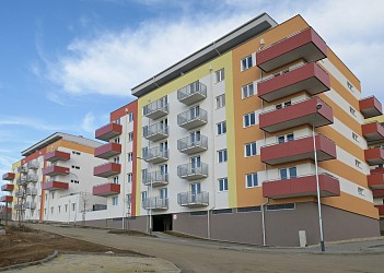 Výstavba bytů 3+kk s balkonem v Brně - Bystrci