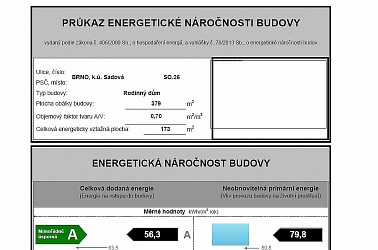 Novostavba RD 4+kk Brno Kociánka