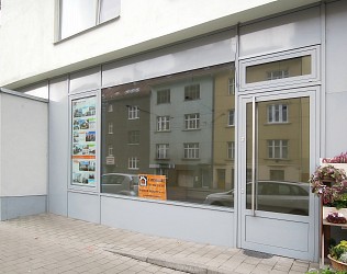 Obchodní prostor 52,8m2 v Brně na ulici Purkyňova
