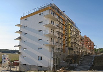 Výstavba bytu 1+kk s balkonem v Brně - Bystrci