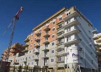Výstavba bytu 2+kk s balkonem a garážovým stáním v Brně - Bystrci