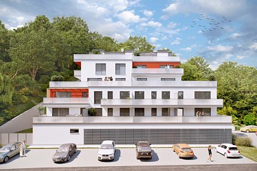 Výstavba bytu 3+kk s balkonem a terasou v Králově Poli