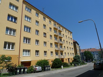 Prodej cihlového bytu 2+1, Helfertova.