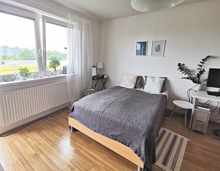 Pronájem bytu 1+kk s balkonem v Bystrci