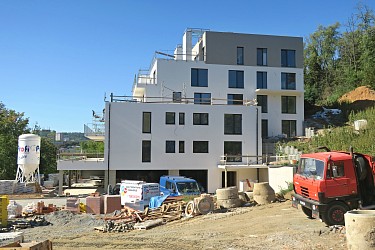 Výstavba bytu 1+kk s terasou v Brně - Králově Poli
