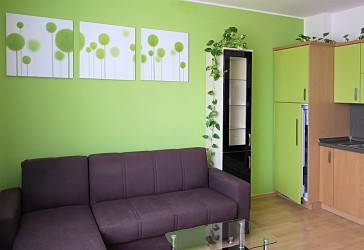 Pronájem zařízeného bytu 2+kk 42m2 Brno Husovice