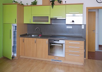 Pronájem zařízeného bytu 2+kk 42m2 Brno Husovice