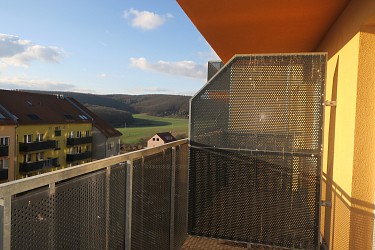 Pronájem bytu 1+kk s balkonem v Brně-Řečkovicích